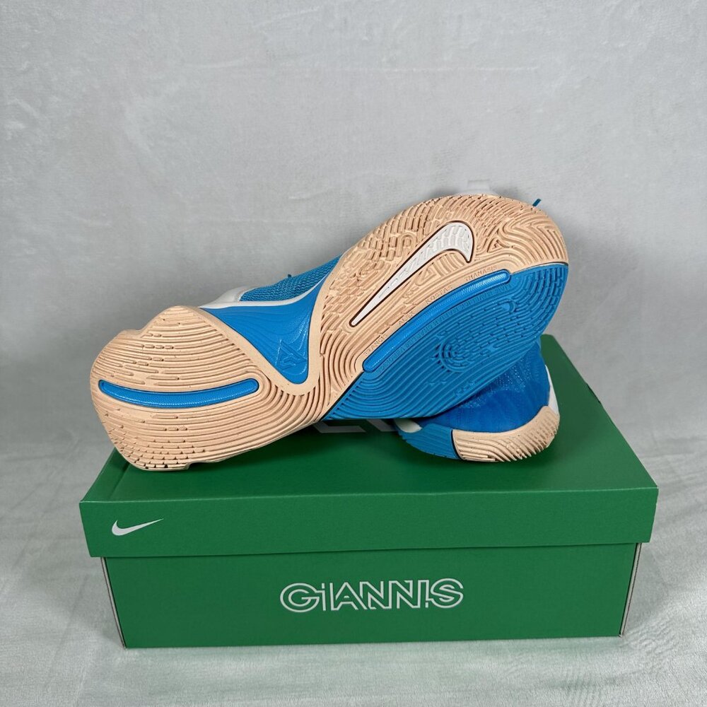 Nike Giannis Immortality 3 Men Shoes Size 12 DZ7533 002 Phantom Blue Lightning - Picture 7 of 9